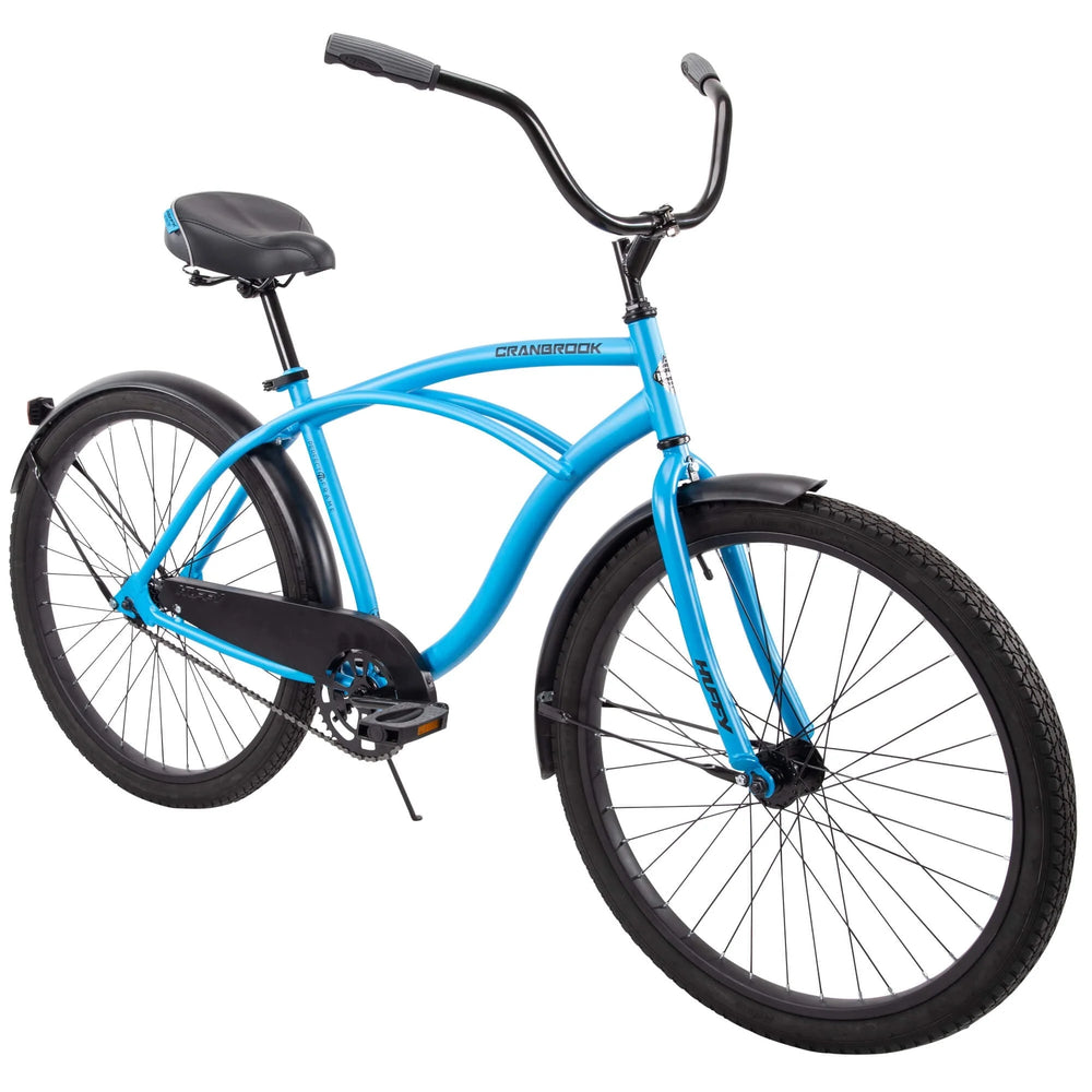 Huffy 26" Cranbrook Men'S Comfort Cruiser Bike, Matte Blue